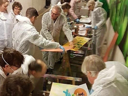 Stencil Art Workshop Volwassenen